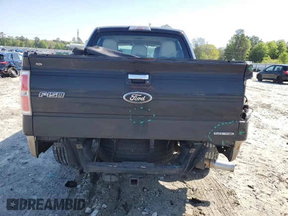 2011 Ford F-150 XL with VIN 1FTFW1CF4BFA69515, listed as a Copart auction lot 52005295 with 233,746 mi miles and Salvage Title. Bid and sale history available at carsss.com. Image 6.
