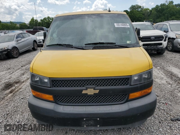 2020 Chevrolet Express Cargo with VIN 1GCWGAFP5L1159031, listed as a Copart auction lot 55140805 with 188,128 mi miles and Clean title. Bid and sale history available at DreamBid. Image 5.