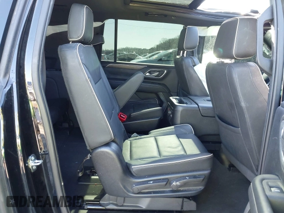 2022 Chevrolet Suburban Premier with VIN 1GNSKFKD5NR344147, listed as a IAAI auction lot 41358509 with 41,046 mi miles. Bid and sale history available at carsss.com. Image 8.