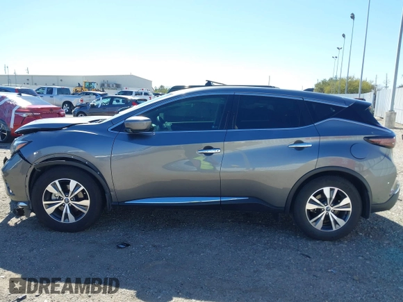 2022 Nissan Murano S with VIN 5N1AZ2AJ0NC128253, listed as a IAAI auction lot 41802874 with 39,114 mi miles and . Bid and sale history available at DreamBid. Image 14.