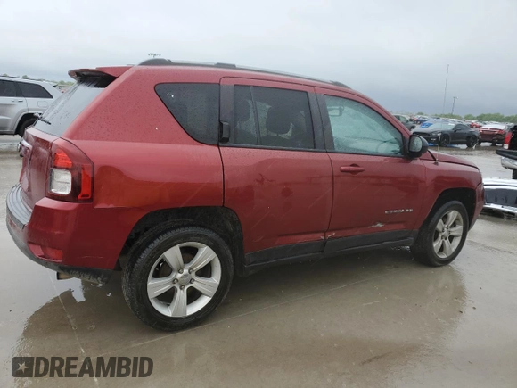 2016 Jeep Compass Sport with VIN 1C4NJCBA8GD568817, listed as a Copart auction lot 52031065 with 120,394 mi miles and Clean Title. Bid and sale history available at DreamBid. Image 3.