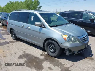 2009 Honda Odyssey EX-L с VIN 5FNRL38719B056853, выставлен на аукционе IAAI как лот 42337935 с пробегом 201 531 миль миль и . История ставок и продаж доступна на DreamBid. Изображение 1.