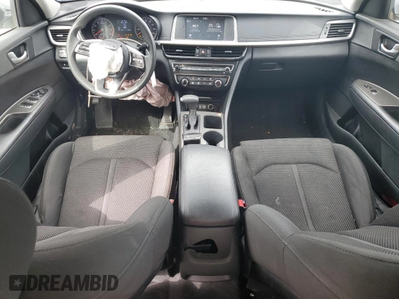 2020 Kia Optima LX with VIN 5XXGT4L36LG414714, listed as a Copart auction lot 56695625 with 111,654 mi miles and Salvage title. Bid and sale history available at DreamBid. Image 8.