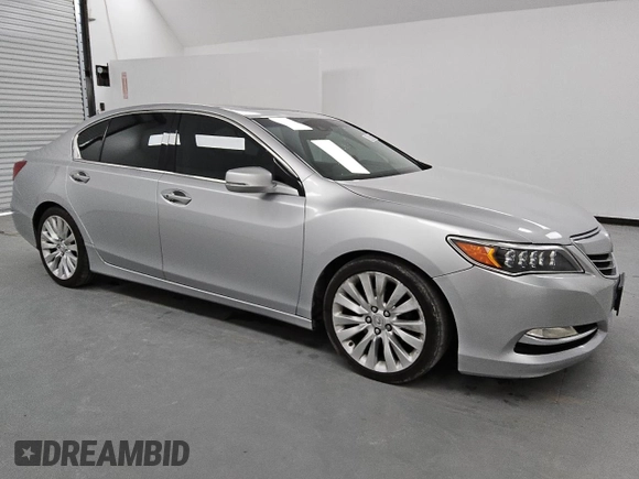 2014 Acura RLX Tech Pkg with VIN JH4KC1F55EC007426, listed as a Copart auction lot 48802745 with 150,140 mi miles and Clean Title. Bid and sale history available at carsss.com. Image 4.