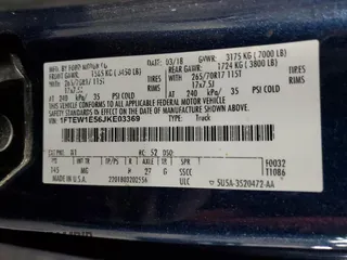 2018 Ford F-150 XL with VIN 1FTEW1E56JKE03369, listed as a Copart auction lot 42951815 with 168,518 mi miles and Salvage title. Bid and sale history available at DreamBid. Image 12.