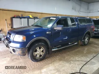 2008 Ford F-150 XLT with VIN 1FTPX14V28FB68852, listed as a Copart auction lot 50180035 with 142,221 mi miles and Clean Title. Bid and sale history available at carsss.com. Image 1.