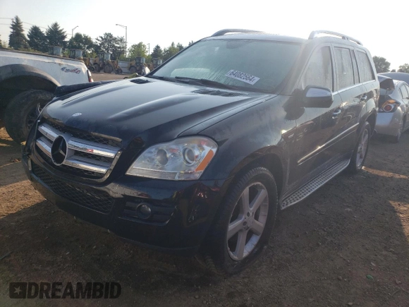 2009 Mercedes-Benz GL-Class 3.0L BlueTEC with VIN 4JGBF25E99A497057, listed as a Copart auction lot 64082564 with 124,216 mi miles and Salvage Title. Bid and sale history available at carsss.com. Image 1.