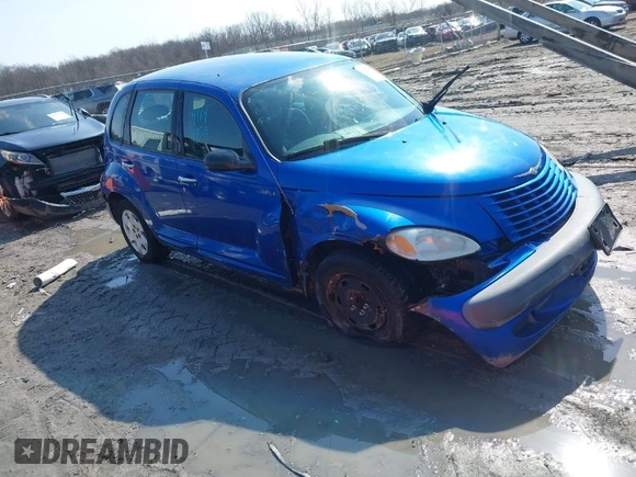 2003 Chrysler PT Cruiser with VIN 3C4FY48B73T565868, listed as a IAAI auction lot 41641855 with 156,165 mi miles. Bid and sale history available at carsss.com. Image 1.