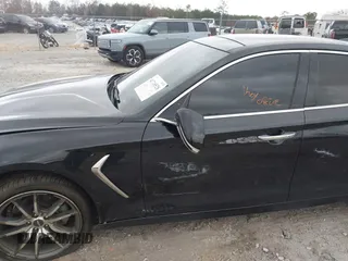 2019 Genesis G70 Advanced with VIN KMTG44LA0KU038176, listed as a IAAI auction lot 41718528 with 85,728 mi miles and . Bid and sale history available at DreamBid. Image 17.
