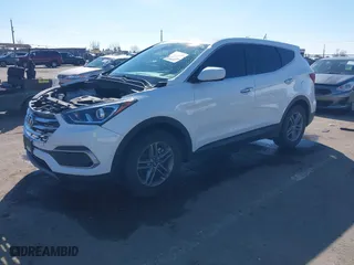 2018 Hyundai Santa Fe Sport 2.4L with VIN 5NMZT3LB6JH084291, listed as a IAAI auction lot 41643925 with 48,284 mi miles. Bid and sale history available at carsss.com. Image 18.