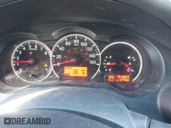 2010 Nissan Altima 3.5 SR with VIN 1N4BL2AP7AC111559, listed as a IAAI auction lot 41823698 with 154,865 mi miles. Bid and sale history available at carsss.com. Image 7.