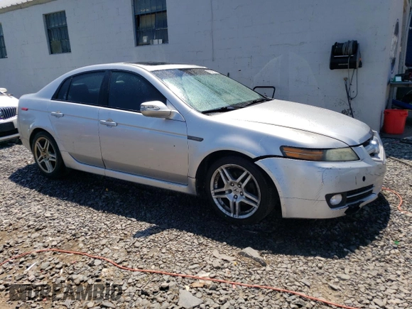 2007 Acura TL with VIN 19UUA66267A015473, listed as a Copart auction lot 63540644 with 224,616 mi miles and Salvage Title. Bid and sale history available at carsss.com. Image 4.