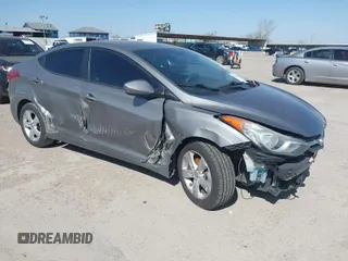 2013 Hyundai Elantra GLS z VIN 5NPDH4AE7DH317035, wystawiony jako IAAI lot #41810092 z przebiegiem 87 416 mil mil oraz . Historia ofert i sprzedaży dostępna na DreamBid. Obrazek 1.