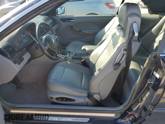 2003 BMW 3 Series 330Ci with VIN WBABS53423JU96915, listed as a Copart auction lot 77735064 with 0 mi miles and Salvage Title. Bid and sale history available at carsss.com. Image 7.