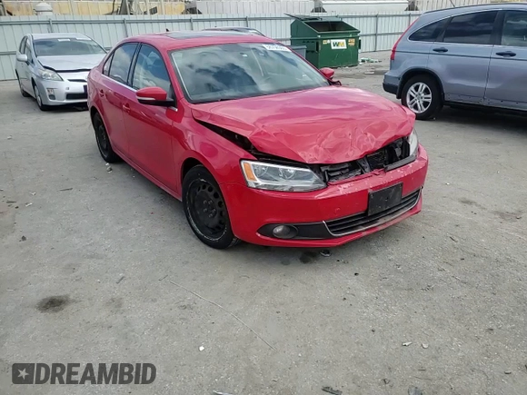 2012 Volkswagen Jetta TDI w/Premium & Nav with VIN 3VWLL7AJ6CM016111, listed as a Copart auction lot 58756965 with 152,444 mi miles and Salvage title. Bid and sale history available at DreamBid. Image 13.
