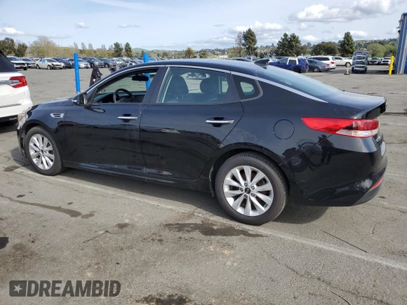 2018 Kia Optima S with VIN 5XXGT4L39JG266264, listed as a Copart auction lot 51666855 with 60,121 mi miles and Salvage Title. Bid and sale history available at carsss.com. Image 2.