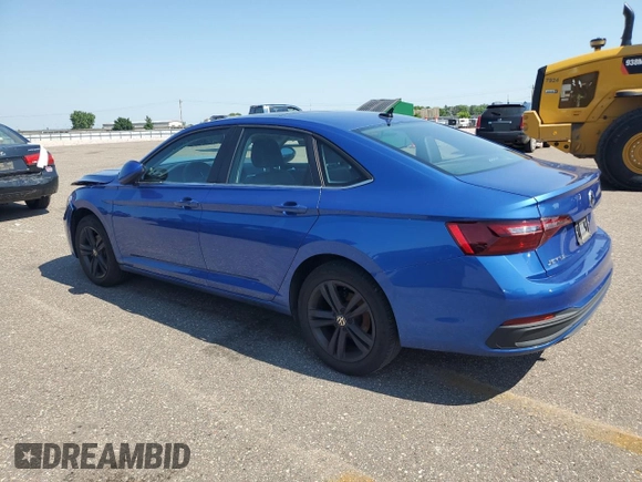 2022 Volkswagen Jetta SE with VIN 3VW7M7BU4NM023035, listed as a Copart auction lot 62234935 with 23,435 mi miles and Salvage title. Bid and sale history available at DreamBid. Image 2.