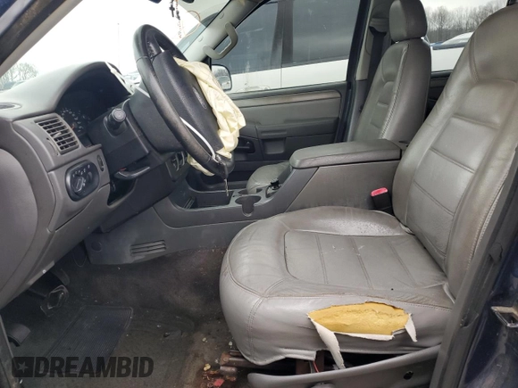 2005 Ford Explorer XLT with VIN 1FMZU63K25UA51376, listed as a Copart auction lot 87613645 with 250,878 mi miles and Salvage title. Bid and sale history available at DreamBid. Image 7.