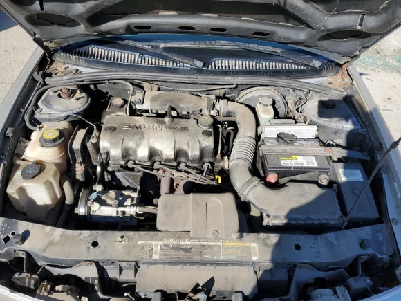 2000 Saturn SL with VIN 1G8ZH5288YZ245047, listed as a Copart auction lot 41533785 with 135,285 mi miles and Non Repairable. Bid and sale history available at carsss.com. Image 11.