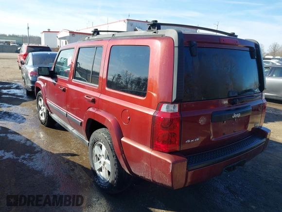 2007 Jeep Commander Sport z VIN 1J8HG48P37C573256, wystawiony jako IAAI lot #41448883 z przebiegiem 146 581 mil mil oraz . Historia ofert i sprzedaży dostępna na DreamBid. Obrazek 3.