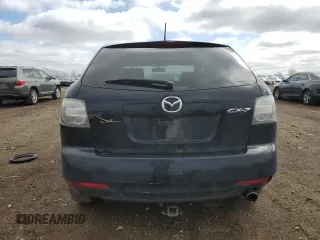 2010 Mazda CX-7 Sport with VIN JM3ER2W58A0336952, listed as a Copart auction lot 50120855 with 198,687 mi miles and Salvage Title. Bid and sale history available at carsss.com. Image 6.