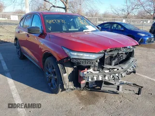 2023 Acura MDX w/A-Spec Package z VIN 5J8YE1H06PL006846, wystawiony jako IAAI lot #41877172 z przebiegiem 38 426 mil mil oraz . Historia ofert i sprzedaży dostępna na DreamBid. Obrazek 1.