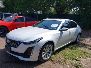 2020 Cadillac CT5 Luxury with VIN 1G6DW5RK3L0139631, listed as a IAAI auction lot 41919211 with 45,813 mi miles. Bid and sale history available at carsss.com. Image 2.