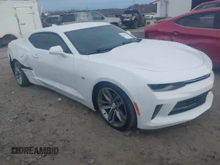 2018 Chevrolet Camaro 1LT with VIN 1G1FB1RS2J0142116, listed as a IAAI auction lot 41218640 with 85,907 mi miles. Bid and sale history available at carsss.com. Image 1.