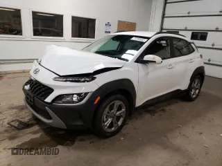 2022 Hyundai Kona SEL with VIN KM8K62AB4NU921748, listed as a Copart auction lot 72295932 with 3,046 mi miles. Bid and sale history available at carsss.com. Image 1.
