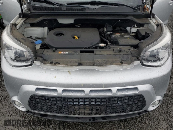 2015 Kia Soul + with VIN KNDJX3A59F7770337, listed as a Copart auction lot 46290595 with 62,434 mi miles and Salvage Title. Bid and sale history available at DreamBid. Image 14.