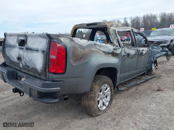 2018 Chevrolet Colorado 4WD LT with VIN 1GCGTCEN3J1262098, listed as a IAAI auction lot 41831593 with 50,084 mi miles. Bid and sale history available at carsss.com. Image 4.