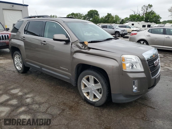 2011 GMC Terrain SLT-1 with VIN 2CTFLVEC5B6411622, listed as a Copart auction lot 56589905 with 81,009 mi miles and Salvage title. Bid and sale history available at DreamBid. Image 4.