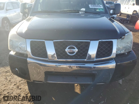 2007 Nissan Titan LE with VIN 1N6AA07B77N205916, listed as a Copart auction lot 43808455 with 146,433 mi miles and Clean title. Bid and sale history available at DreamBid. Image 11.