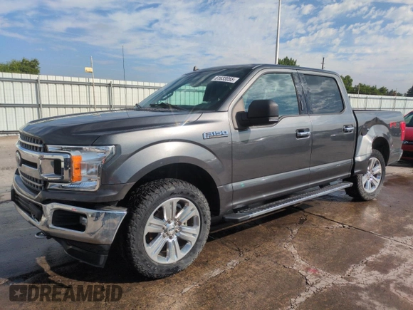 2019 Ford F-150 XL with VIN 1FTEW1E53KFB57102, listed as a Copart auction lot 61633055 with 86,949 mi miles and Salvage title. Bid and sale history available at DreamBid. Image 1.