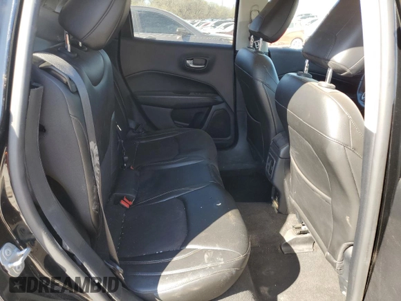 2018 Jeep Compass Altitude with VIN 3C4NJDBB4JT284021, listed as a Copart auction lot 48971345 with 87,559 mi miles and Salvage Title. Bid and sale history available at carsss.com. Image 10.