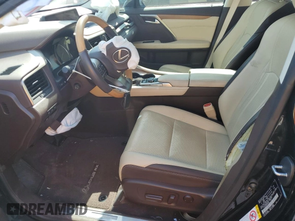 2017 Lexus RX 350 with VIN 2T2ZZMCA6HC086310, listed as a Copart auction lot 62729105 with 30,444 mi miles and Salvage title. Bid and sale history available at DreamBid. Image 7.