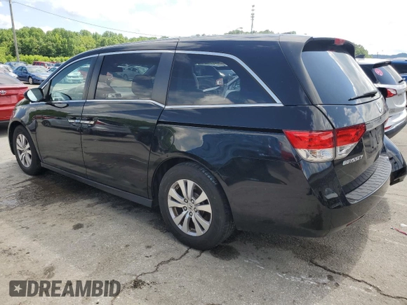2016 Honda Odyssey EX-L z VIN 5FNRL5H68GB002126, wystawiony jako Copart lot #57836615 z przebiegiem 157 073 mil mil oraz Szkoda całkowita • Salvage title. Historia ofert i sprzedaży dostępna na DreamBid. Obrazek 2.