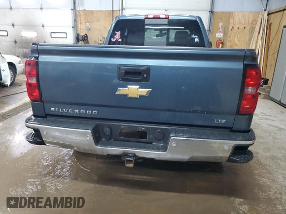 2014 Chevrolet Silverado 1500 LTZ with VIN 1GCVKSEC6EZ173605, listed as a Copart auction lot 53438635 with 167,808 mi miles and Clean Title. Bid and sale history available at DreamBid. Image 6.