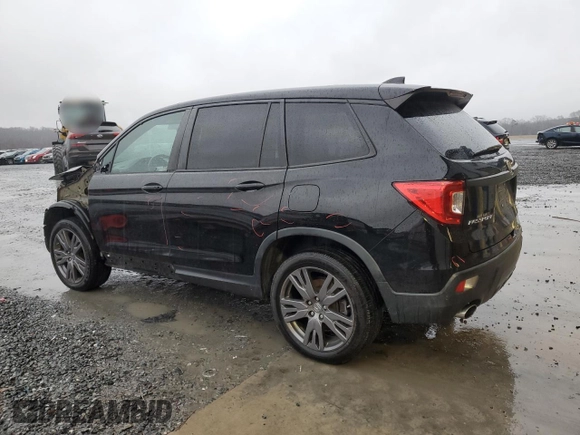 2021 Honda Passport EX-L z VIN 5FNYF8H56MB032927, wystawiony jako Copart lot #45154915 z przebiegiem 69 771 mil mil oraz Szkoda całkowita • Salvage title. Historia ofert i sprzedaży dostępna na DreamBid. Obrazek 2.
