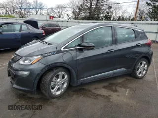 2020 Chevrolet Bolt EV LT with VIN 1G1FW6S02L4125242, listed as a Copart auction lot 53068335 with 22,255 mi miles and Clean Title. Bid and sale history available at carsss.com. Image 1.