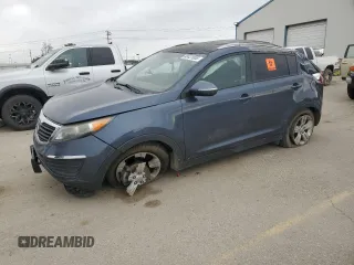 2011 Kia Sportage LX with VIN KNDPB3A27B7100410, listed as a Copart auction lot 48421055 with 86,132 mi miles and Salvage Title. Bid and sale history available at carsss.com. Image 1.
