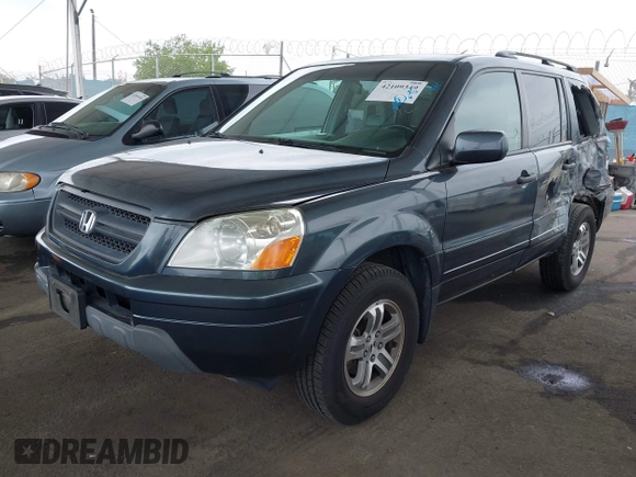 2004 Honda Pilot EX with VIN 2HKYF18544H595578, listed as a IAAI auction lot 42109349 with 192,164 mi miles and . Bid and sale history available at DreamBid. Image 2.