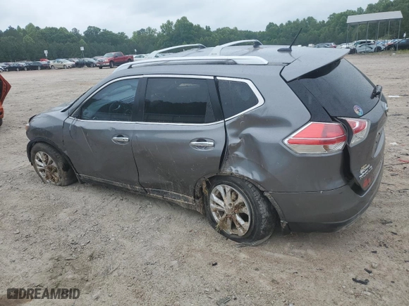2016 Nissan Rogue SV with VIN KNMAT2MT2GP637159, listed as a Copart auction lot 56445774 with 119,777 mi miles and Salvage Title. Bid and sale history available at carsss.com. Image 2.
