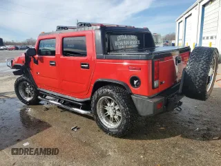 2005 Hummer H2 SUT with VIN 5GRGN22U15H119517, listed as a Copart auction lot 87630225 with 166,742 mi miles and Salvage Title. Bid and sale history available at carsss.com. Image 2.