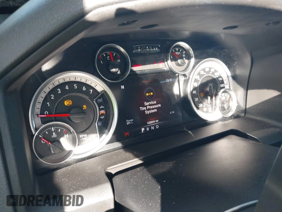 2016 Ram 1500 Lone Star with VIN 3C6RR6LT8GG388145, listed as a IAAI auction lot 41656705 with 122,944 mi miles. Bid and sale history available at carsss.com. Image 7.