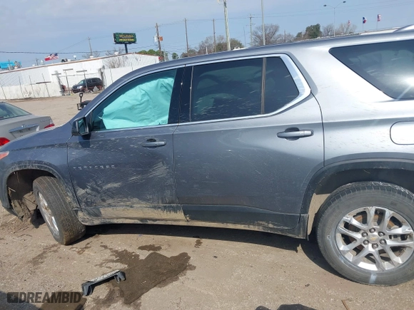 2021 Chevrolet Traverse LS with VIN 1GNERFKW0MJ158961, listed as a IAAI auction lot 41572644 with 66,675 mi miles. Bid and sale history available at carsss.com. Image 14.