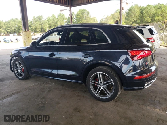 2018 Audi SQ5 Prestige with VIN WA1C4AFY1J2216556, listed as a Copart auction lot 69379453 with 53,602 mi miles. Bid and sale history available at carsss.com. Image 2.