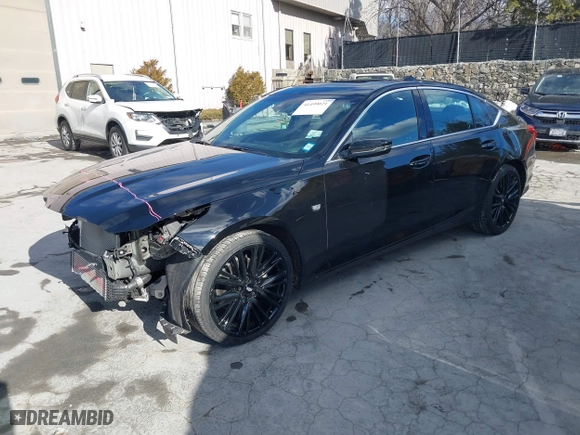 2024 Cadillac CT5 Luxury with VIN 1G6DX5RK3R0125122, listed as a IAAI auction lot 41499021 with 24,571 mi miles. Bid and sale history available at carsss.com. Image 20.