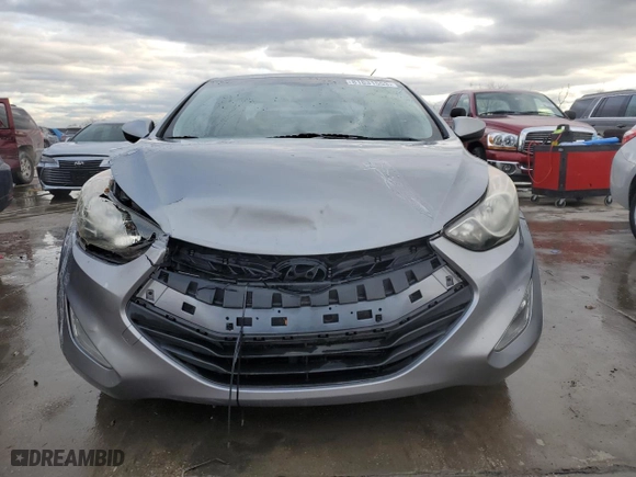 2013 Hyundai Elantra Coupe GS PZEV with VIN KMHDH6AE2DU020008, listed as a Copart auction lot 81831553 with 98,589 mi miles and Salvage Title. Bid and sale history available at carsss.com. Image 5.