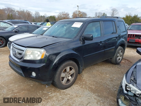 2011 Honda Pilot EX-L with VIN 5FNYF3H69BB043509, listed as a IAAI auction lot 41127719 with 241,167 mi miles and . Bid and sale history available at DreamBid. Image 17.